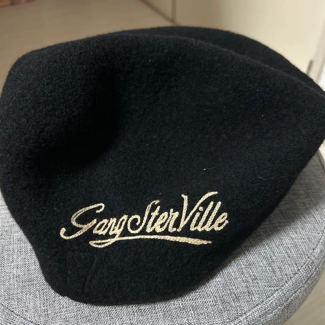 GANGSTERVILLEギャングスタービル　ベレー帽　Ｍサイズ アメカジブランド,ギャングスタービル,その他・小物 | ろーぐす