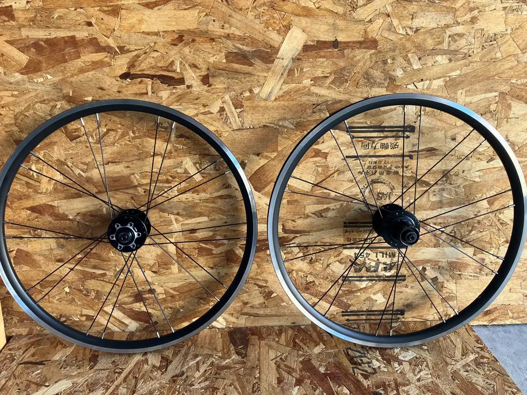 ミニベロ　20インチ　451 ホイール　ディスク　リム　ブレーキ兼用 Amazon | 20 インチ 451 折りたたみ自転車/BMX ホイールセット V