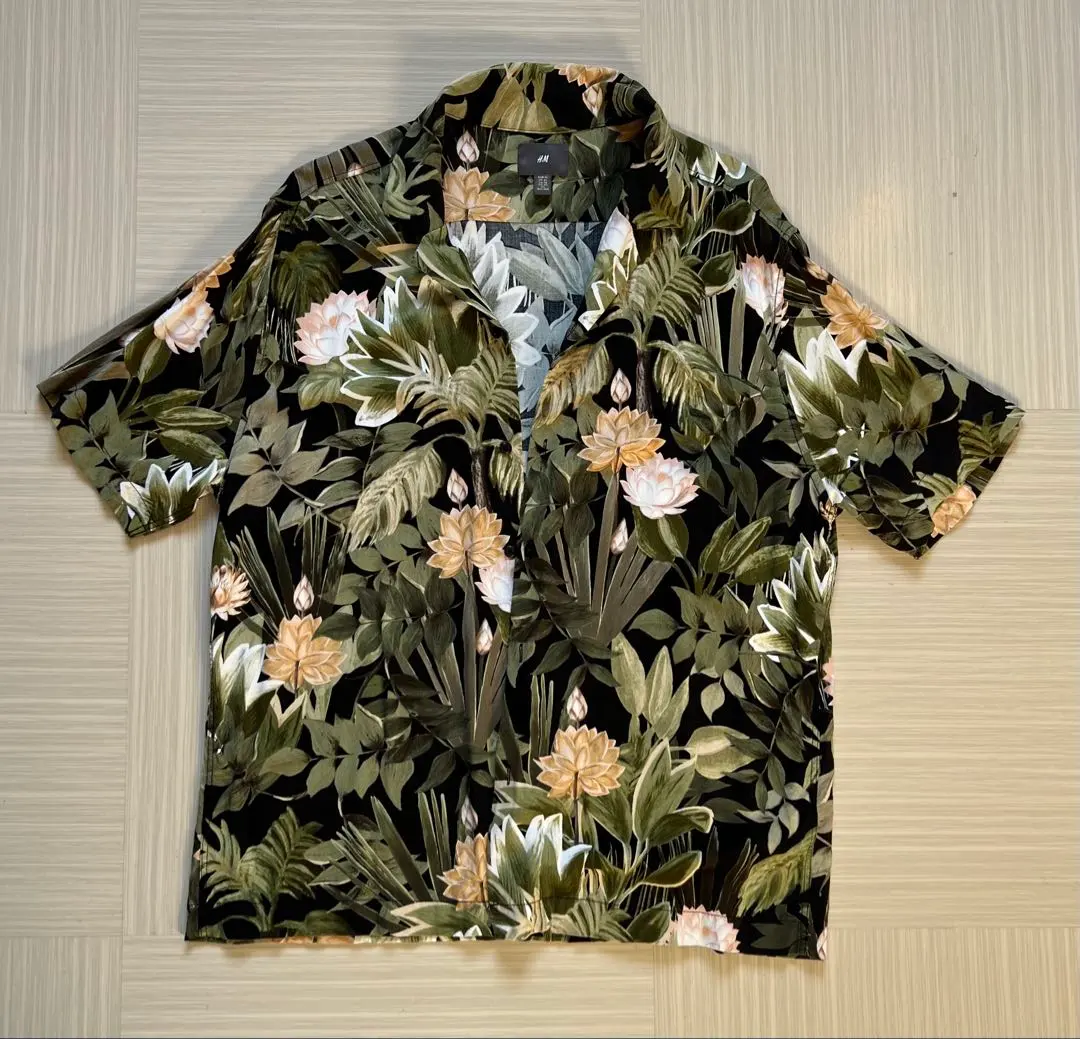 Thumbnail of H&M Floral Aloha Shirt XL