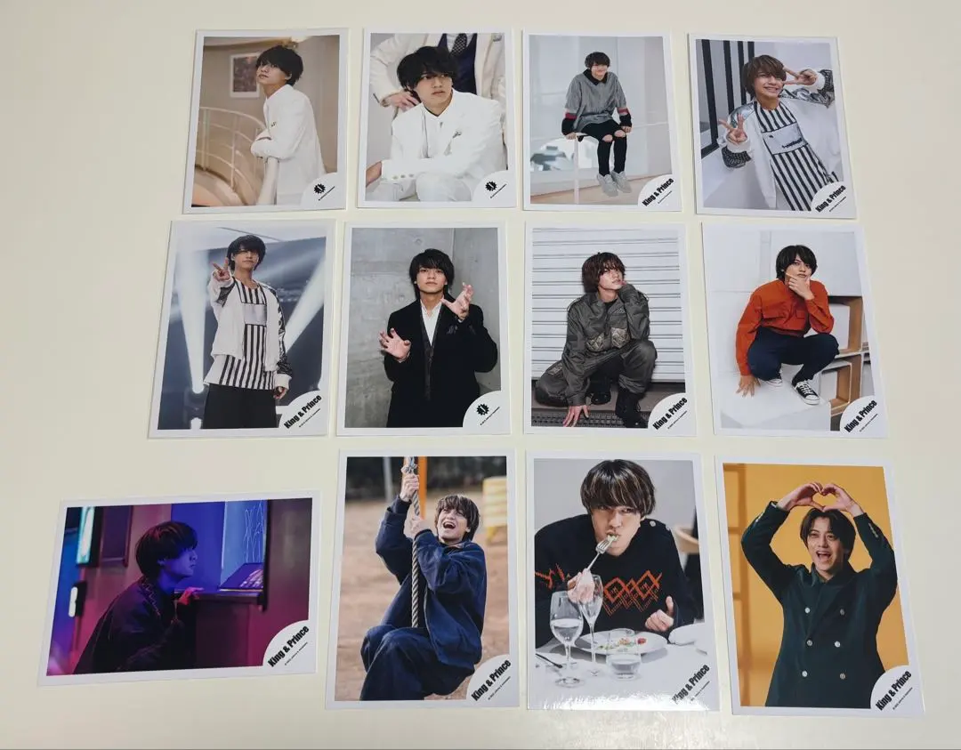 Thumbnail of King & Prince Kaito Takahashi Official Photo 12-Piece Set