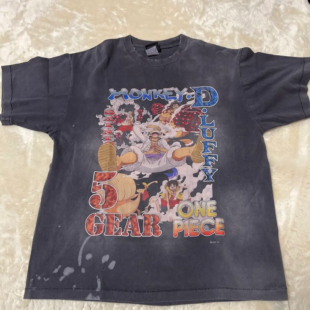 セントマイケル ワンピース モンキー・D・ルフィ Tシャツ XX XL