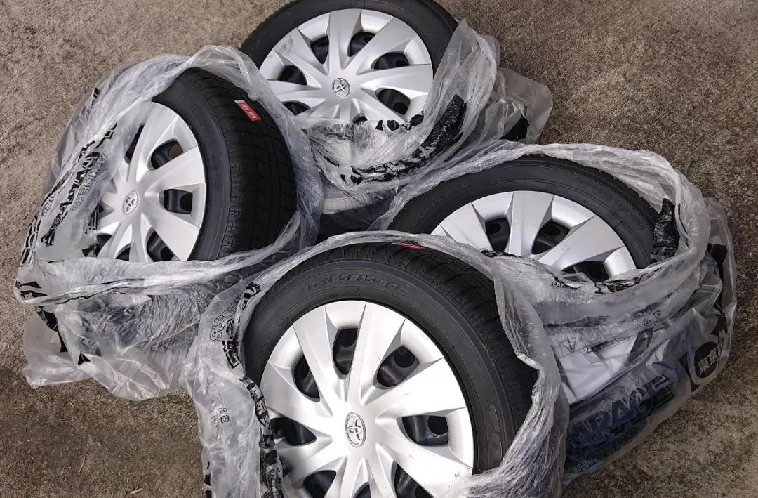 トヨタ純正スノーキャップ 布製タイヤチェーン 未使用品 TOYOTA (トヨタ) トヨタ純正 スノーキャップ 純正部品 SNOW CAP