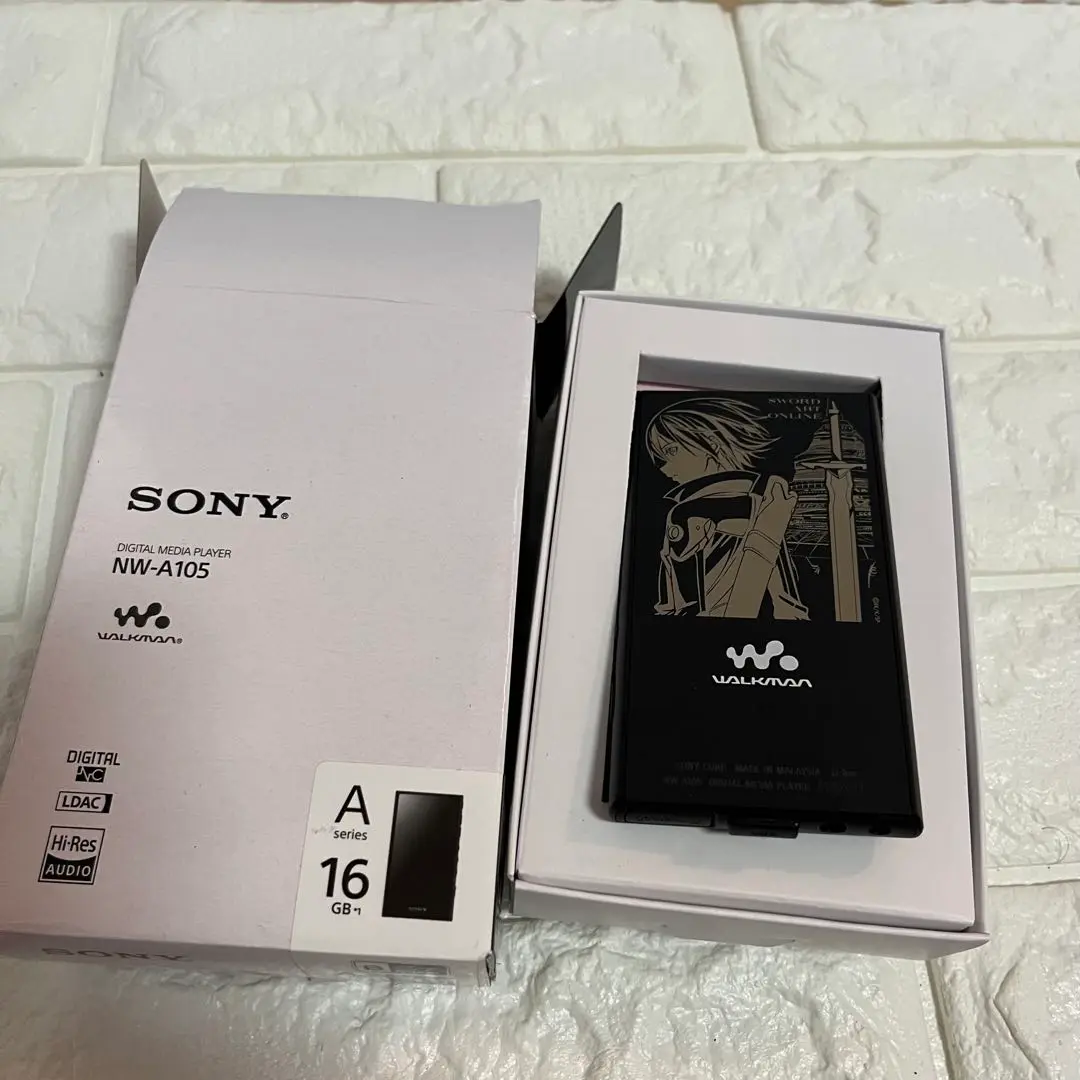 SONY NW-A105 SAOコラボ アスナバージョン ブラック　大幅値下げ SAOコラボ SONY ウォークマン Aシリーズ NW-A105(B)