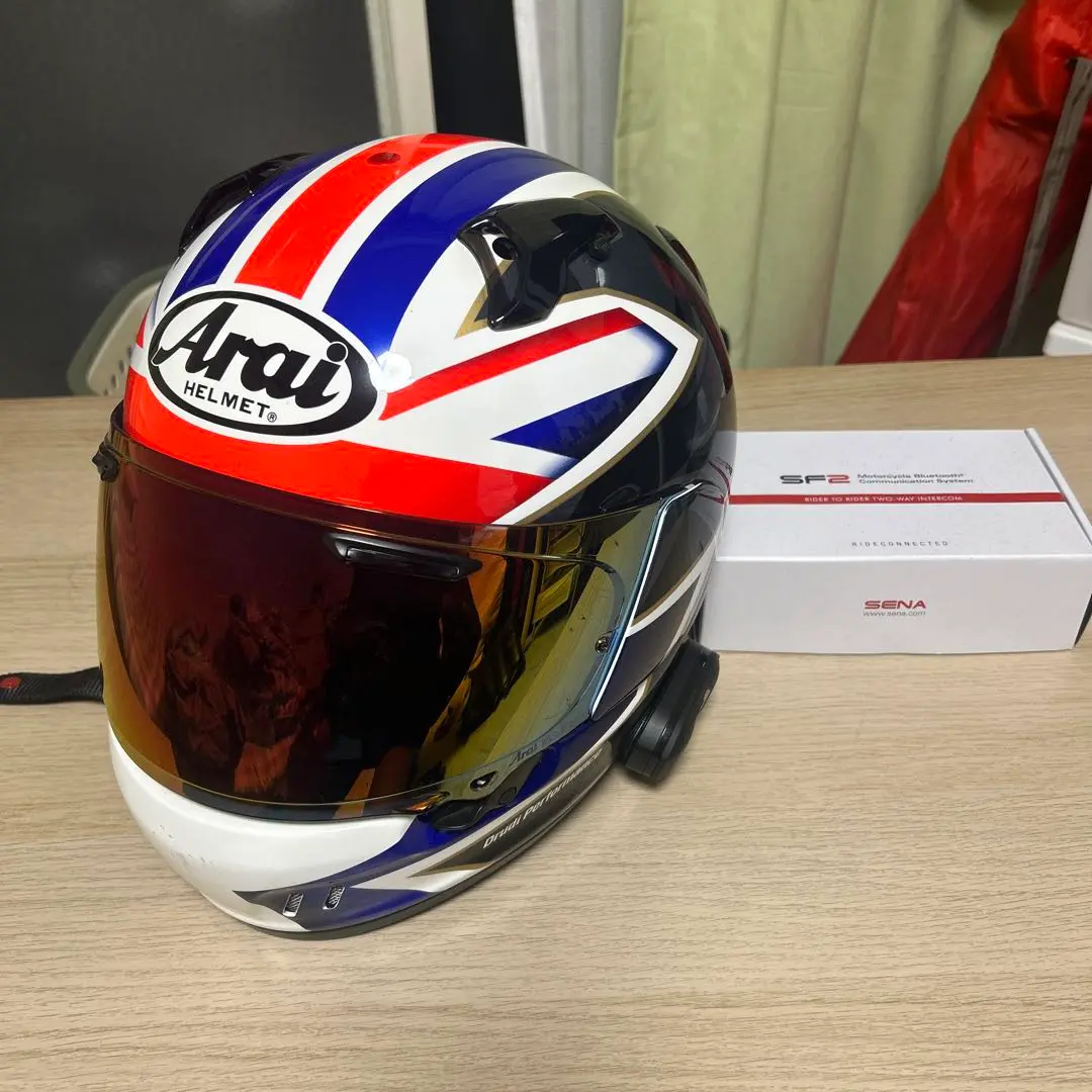 Arai Quantum J Sサイズ SENA SF2付き　クアンタムJ Arai Quantum J Sサイズ SENA SF2付きクアンタムJ