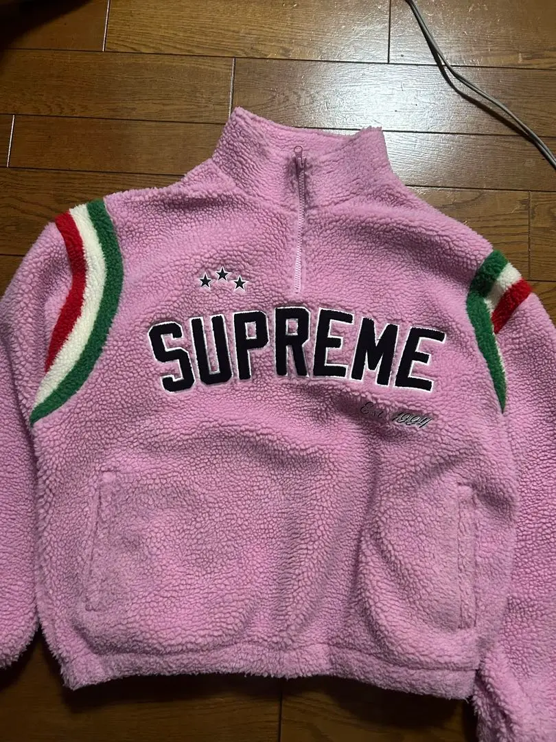 Supreme ARC HALF ZIP FLEECE PULLOVERフリースプルオーバー Amazon.co.jp: [シュプリーム] メンズ アークロゴハーフジップ
