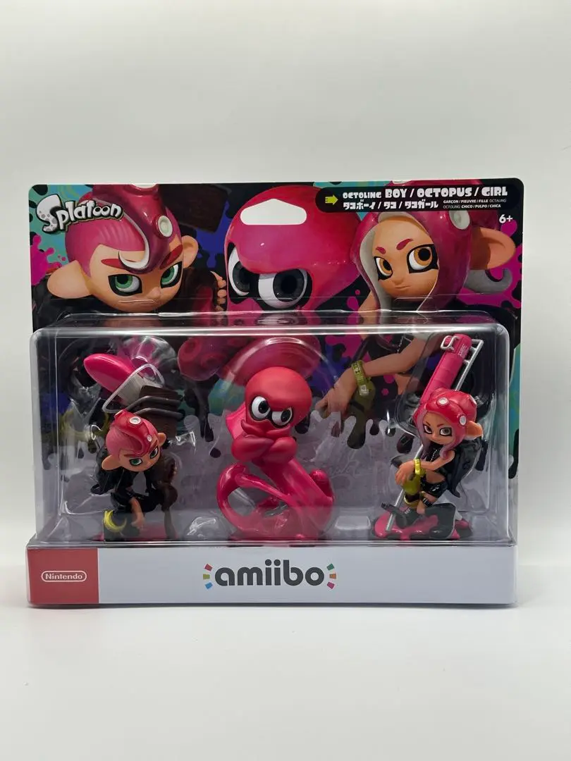 AMIIBO トリプルセット タコガール タコ タコボーイ(スプラトゥーンシリ… Amazon.co.jp: アミーボ トリプルセット[タコガール/タコ