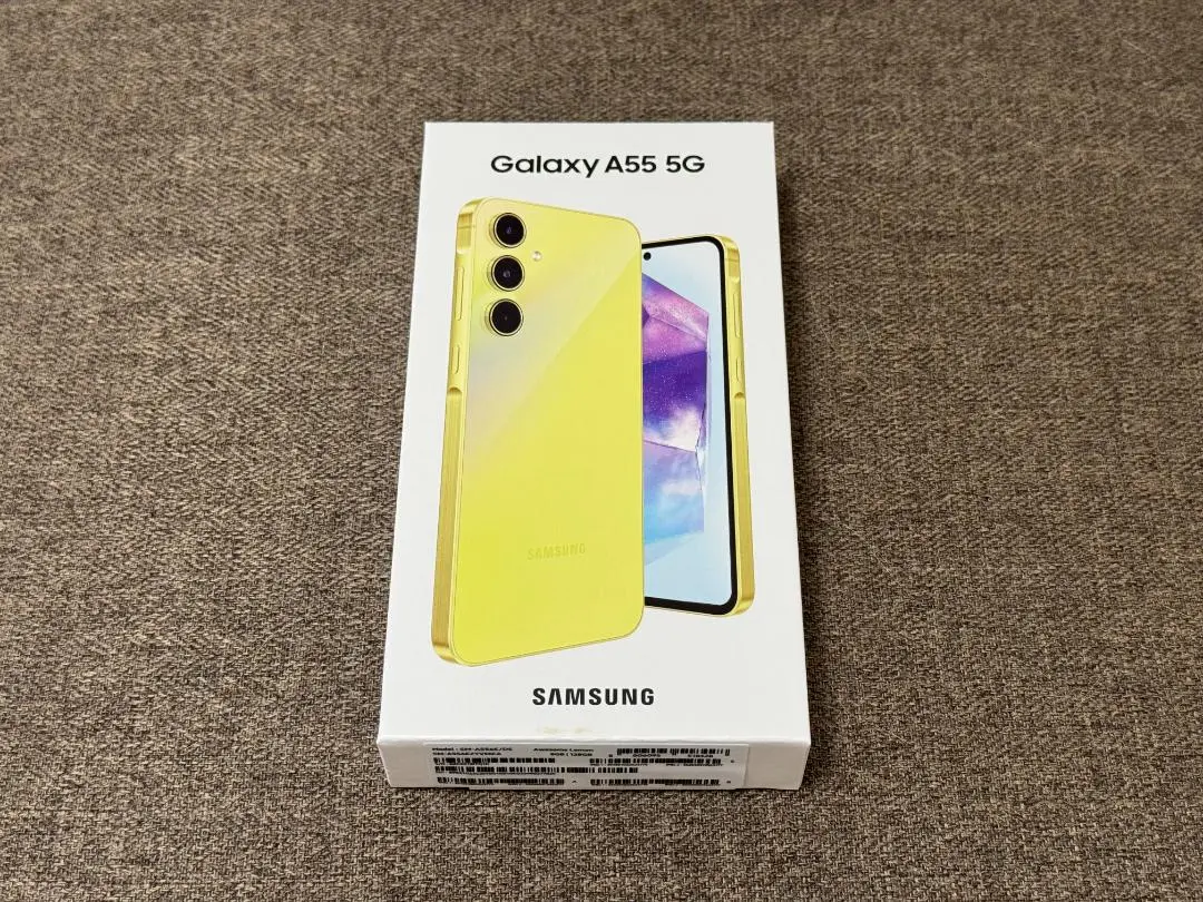mikko様【新品】Galaxy A55 5G 8/256 イエロー SIMフリ（NEW限定