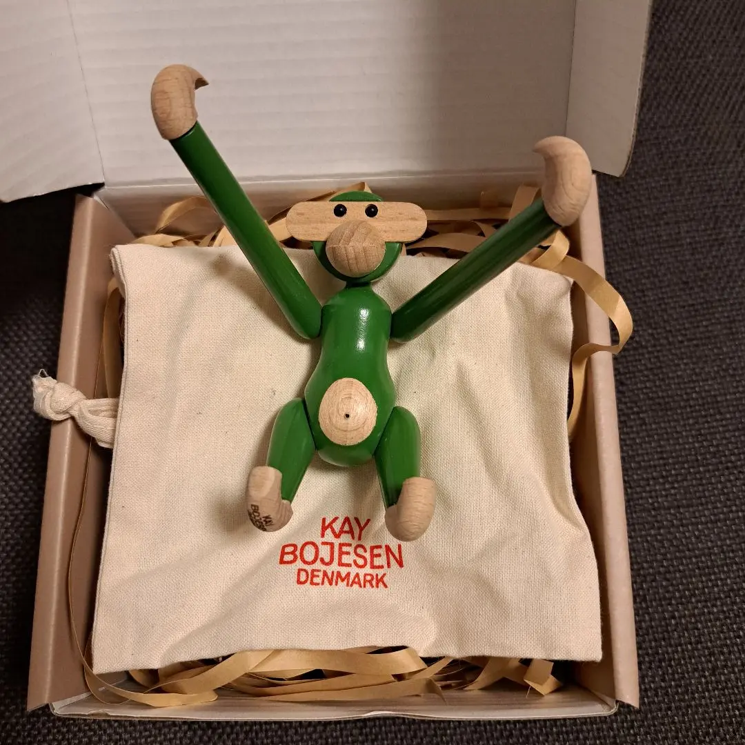 カフェ風お家　 カイボイスン モンキーミニ　グリーン KAY BOJESEN DENMARK｜モンキーミニ - KOZLIFE(コズライフ