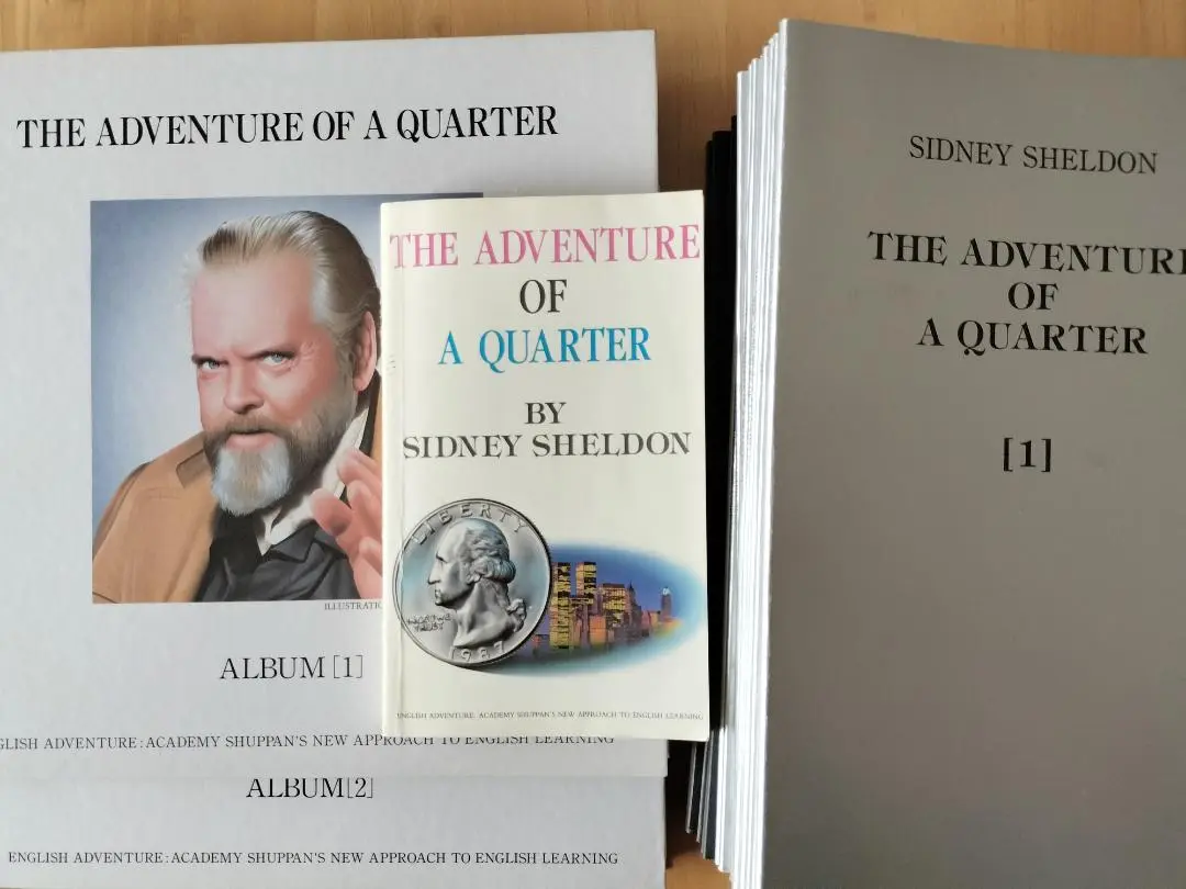 【美品✨セット】イングリッシュアドベンチャー　コインの冒険　CD　全12巻セット コインの冒険(THE ADVENTURE OF A QUARTER)カセット版 全12巻