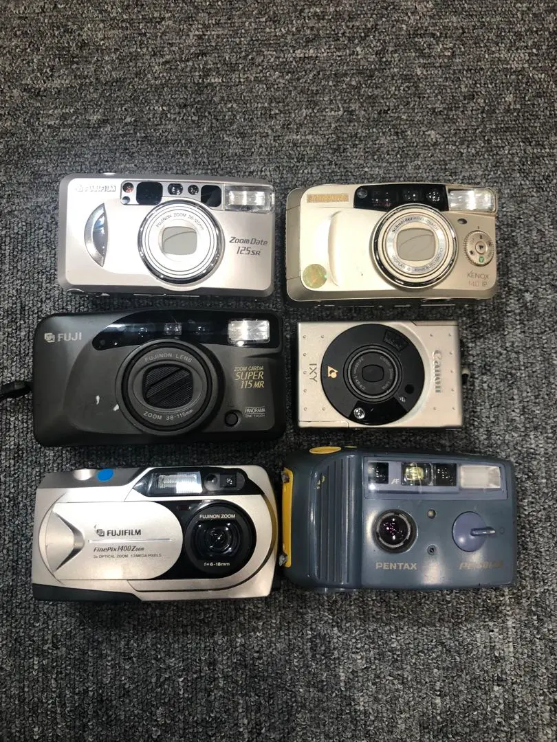 Thumbnail of FUJIFILM & PENTAX Film Cameras - 6 Items. F039