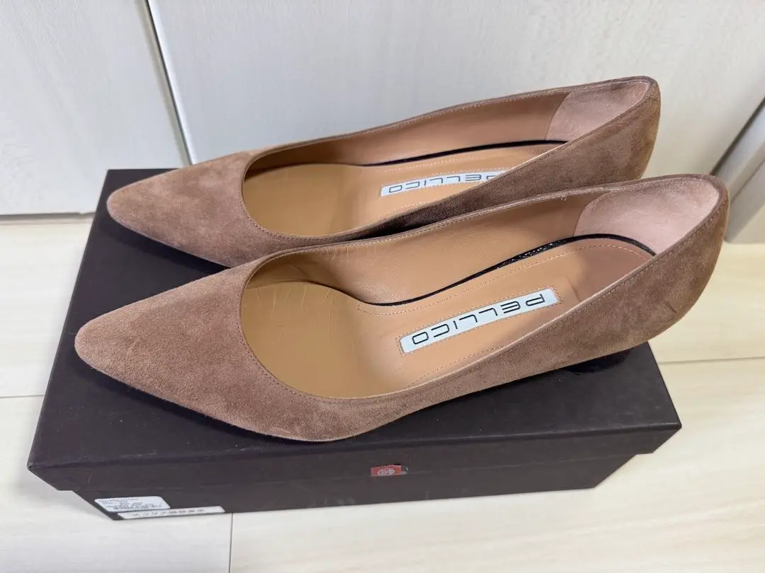 美品☆　ペリーコ　PELLICO　LUNETTA パンプス　NEBI　ベージュ 美品☆ ペリーコ PELLICO LUNETTA パンプス NEBI ベージュ