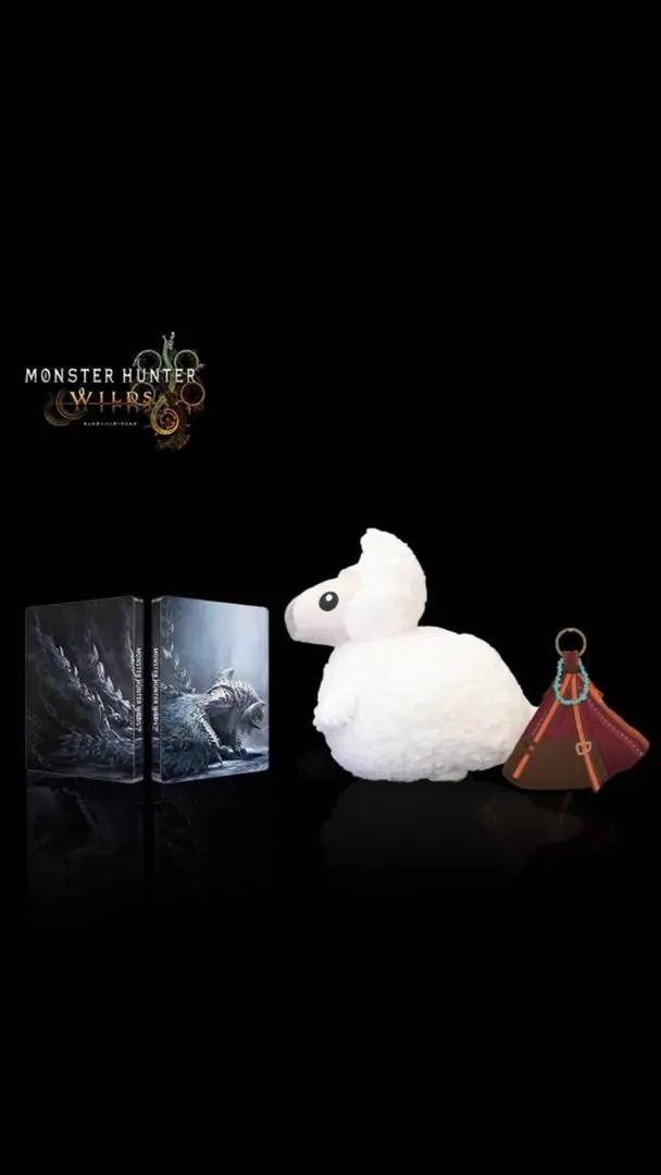 MONSTER HUNTER - モンハンワイルズ　ベビーセクレト　ぬいぐるみ モンスターハンターワイルズ コレクターズエディション ベビー