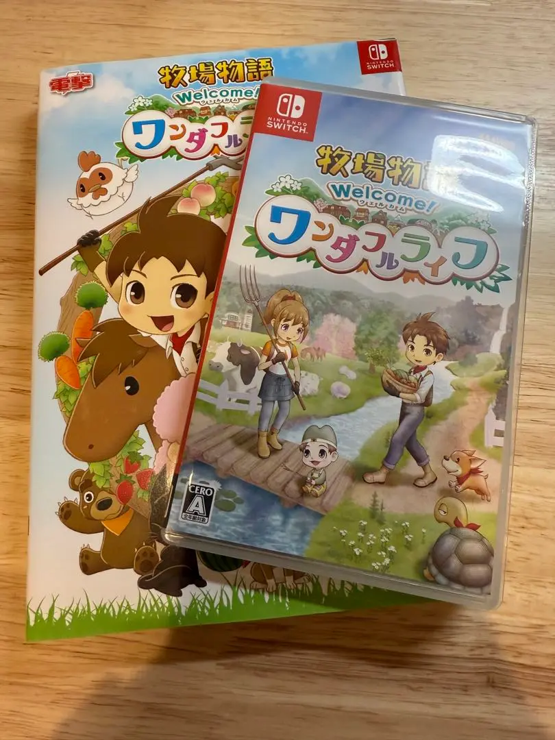 牧場物語 Oh! ワンダフルライフ 初回版 スーパーガイドブック 攻略本 PS2 牧場物語 Oh! ワンダフルライフ 初回版 スーパーガイドブック