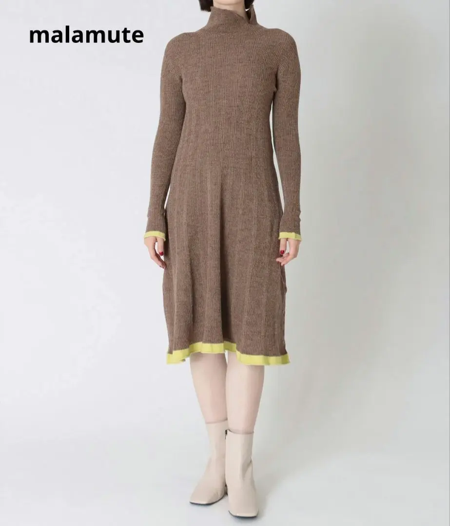 ODAKHA malamute dress ニットワンピース 2025年最新】malamute ワンピースの人気アイテム - メルカリ