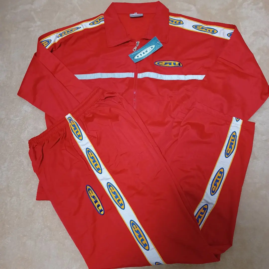 pelle pelle ペレペレ ジャージ セットアップ 赤 上下 XL