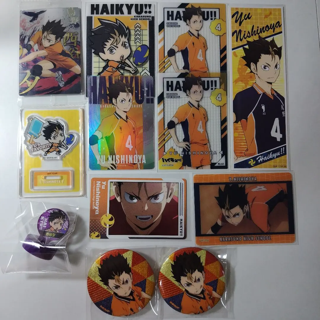 Thumbnail of Yuu Nishinoya can badge acrylic stand long sticker clear card