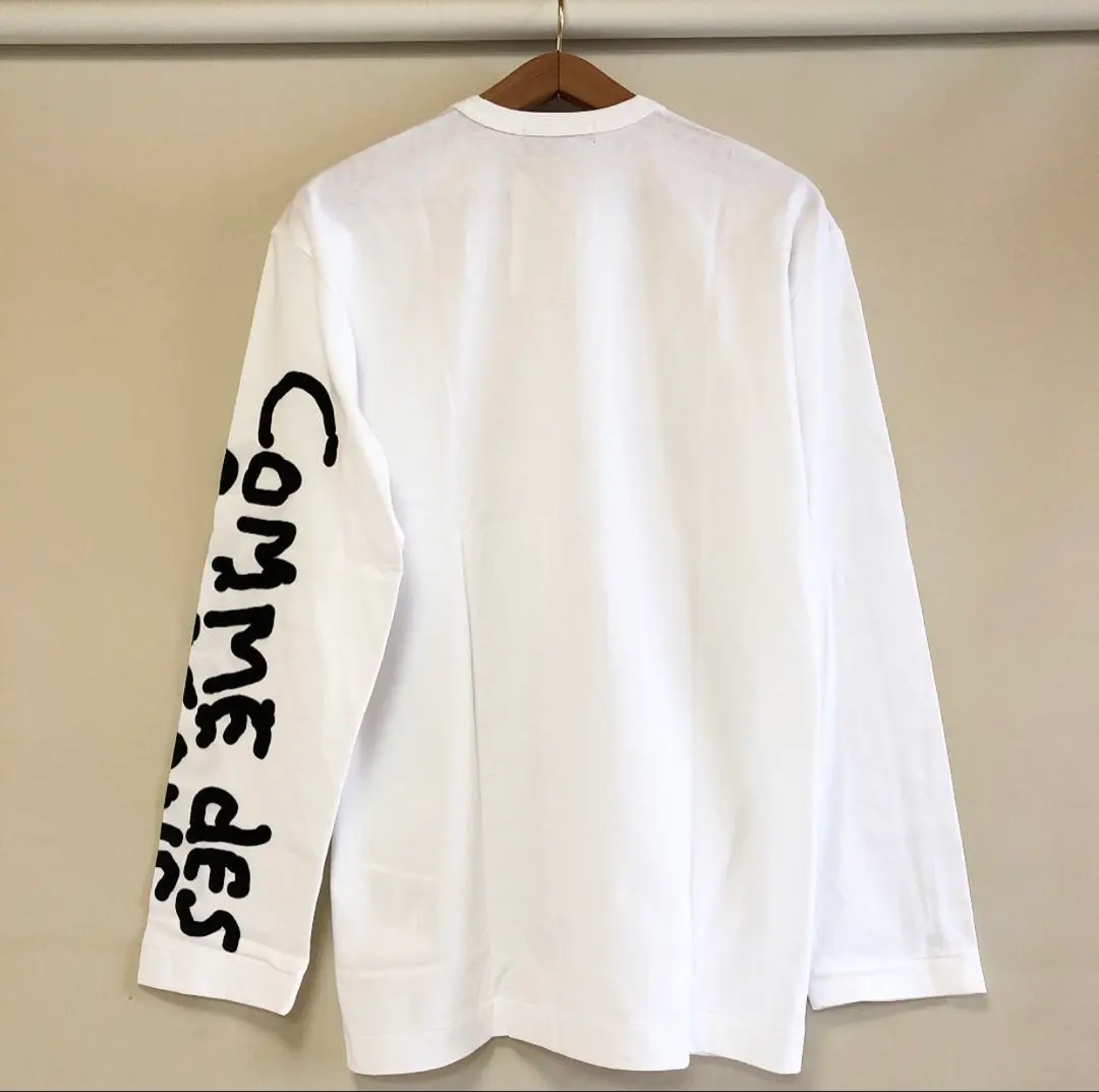 【青山本店限定】コムデギャルソン スリーブロゴ ロングスリーブ コムデギャルソン ロゴロングスリーブ