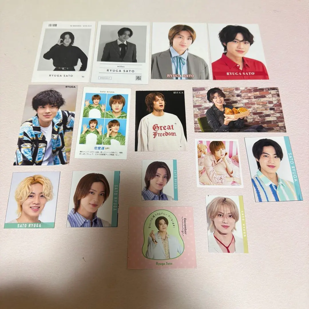Thumbnail of Instant purchase available ◎ Bishonen ACEes Ryuga Sato card set