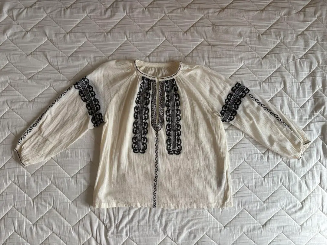 Thumbnail of SLOBE IENA Cross Stitch Embroidered Shirt