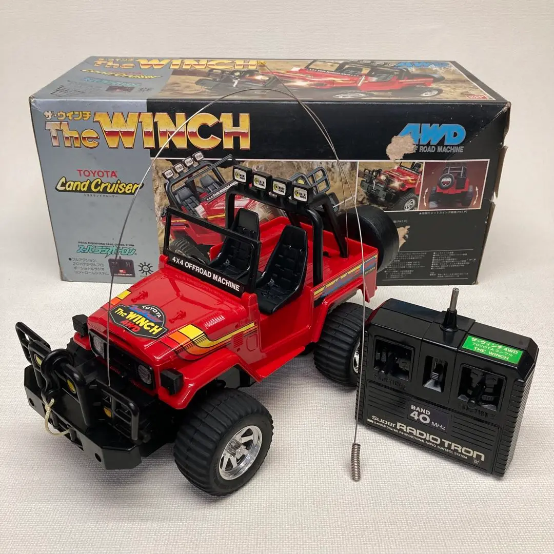 スーパーラジオトロン ザ、ウインチ トヨタランドクルーザー4WD