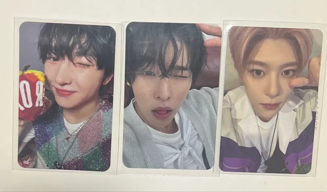 Thumbnail of NCT WISH Sion Riku Sakuya trading card & coaster set - bulk sale