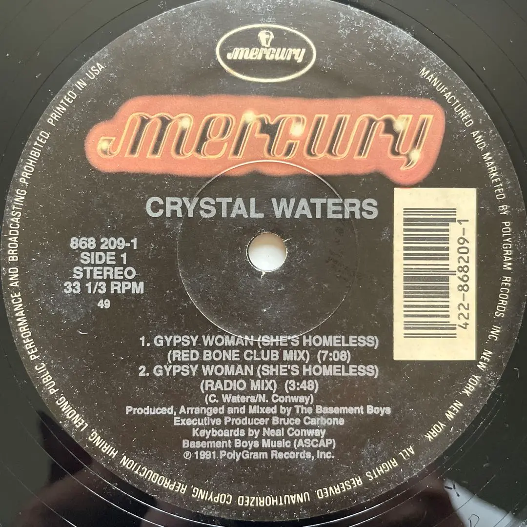 ★値下げ★【 ジプシーウーマン含む3枚 】クリスタル・ウォーターズ 2025年最新】Crystal Waters gypsy womanの人気アイテム - メルカリ