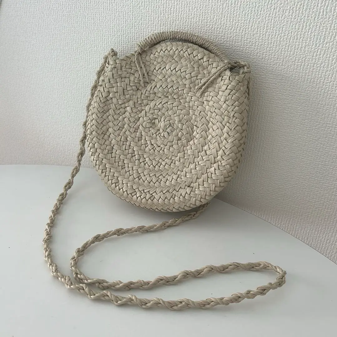 Aeta 未使用　ダークブラウン かごバッグ Aeta 未使用ダークブラウン かごバッグ