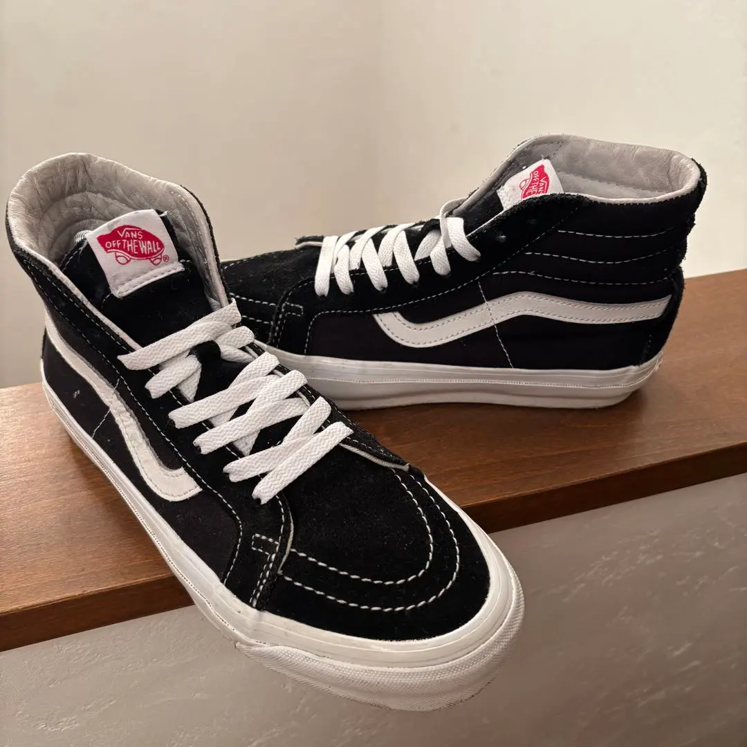 【停產】VANS VAULT / Og Sk8-Hi Lx 黑色 25.5公分 的縮圖