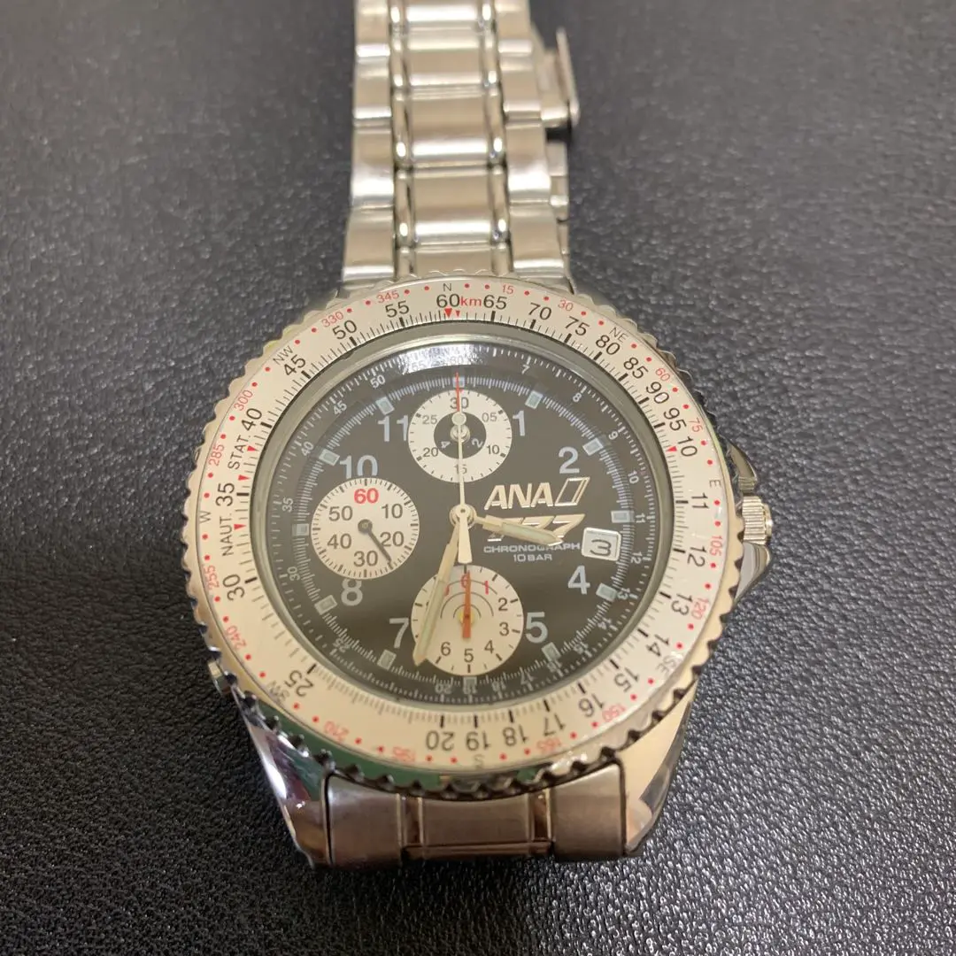 SEIKO ANAオリジナル　ソーラークロノグラフ