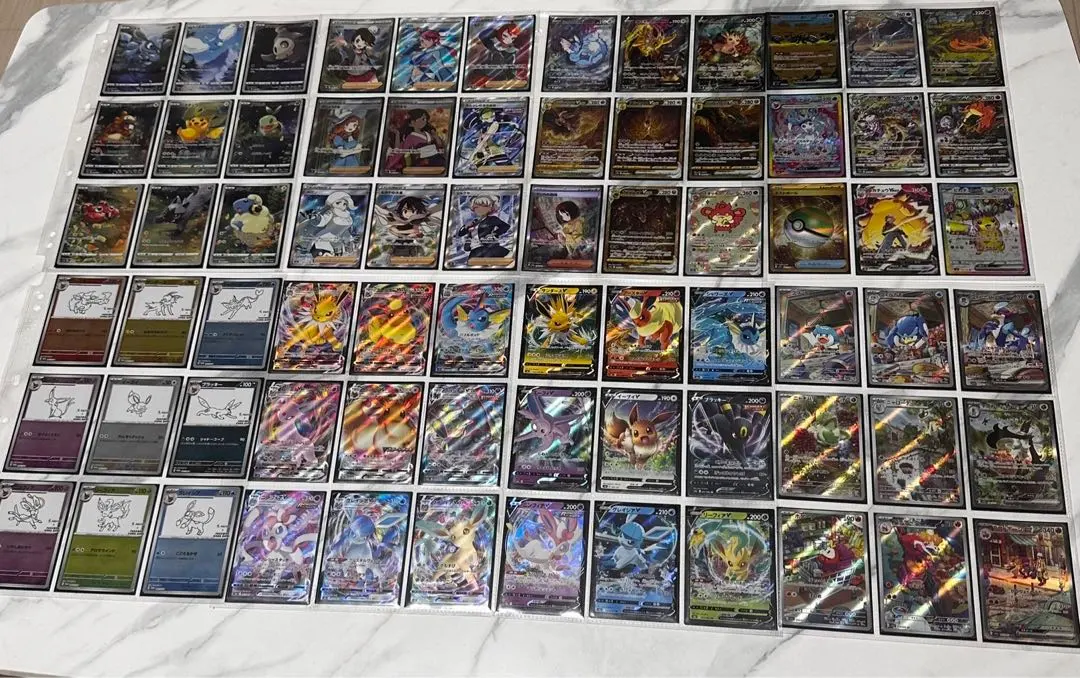 ハードケース付き イーブイズ　ゴッドパック　ブイズ　コンプ　SAR 9枚 2025年最新】ブイズ sar 9枚セットの人気アイテム - メルカリ