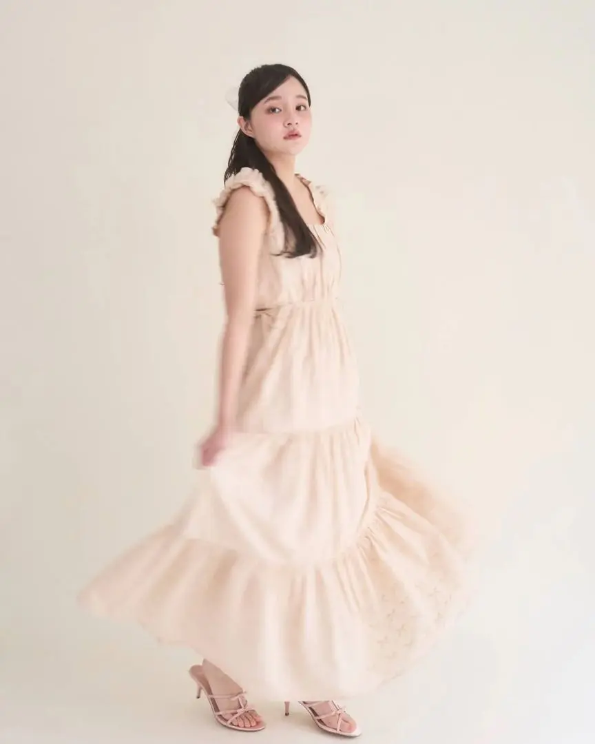 ワンピース muguet cotton ribbon tiered frill op 2025年最新】muguet cotton ribbon tieredの人気アイテム - メルカリ