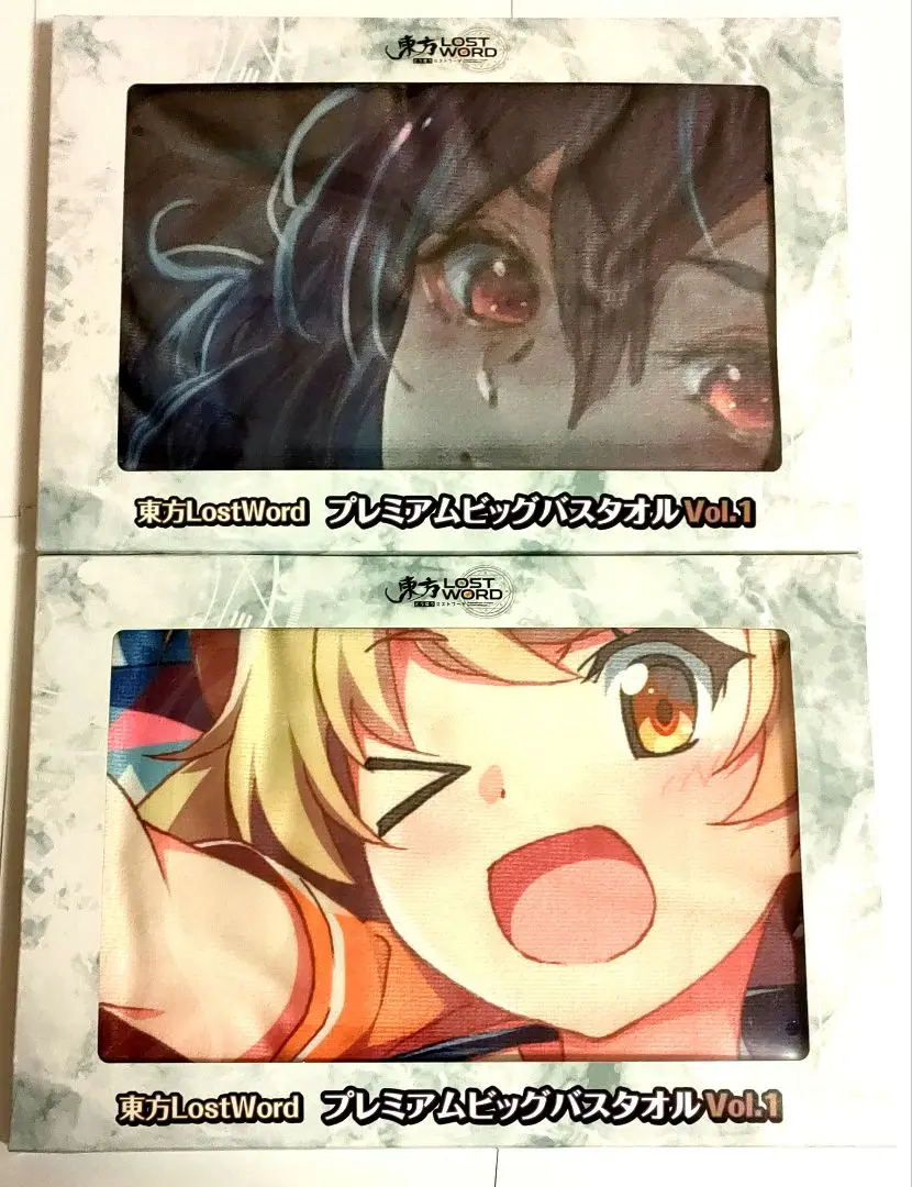 東方ロストワード　タオル　4種セット 東方LostWord グラフィックGrandタオル2000 神社学院/紅魔館