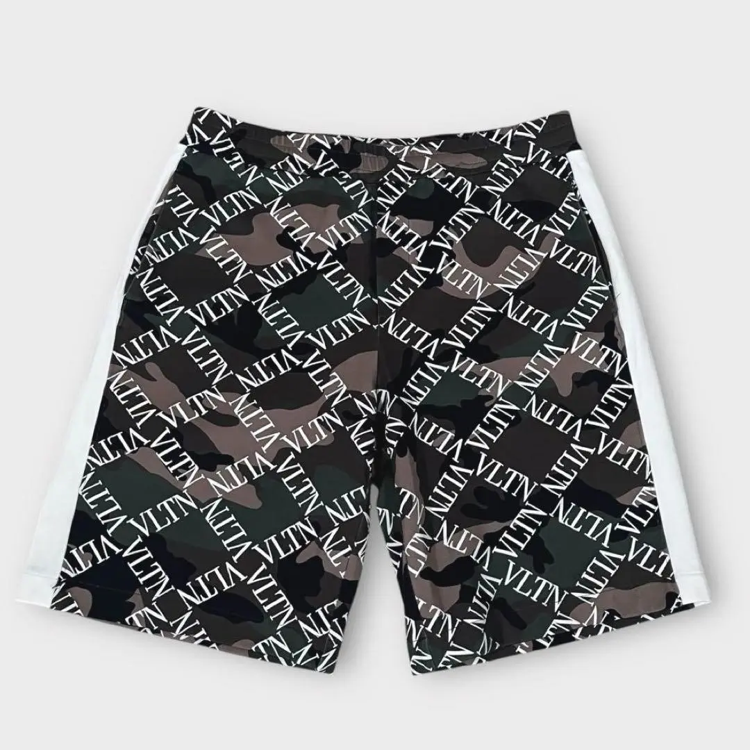 VALENTINOショートパンツ 24SS new/VALENTINO ワイドショートパンツ ShortPants Green