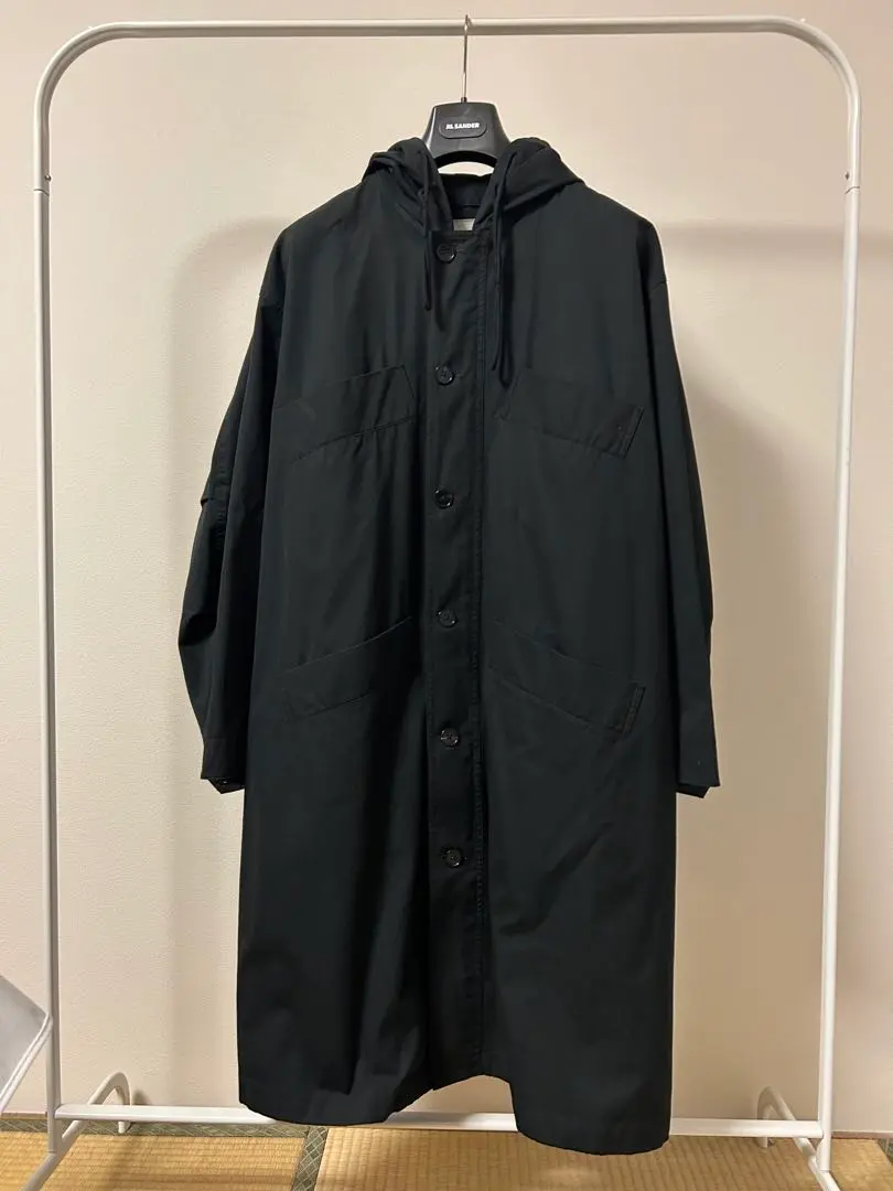 JIL SANDER + ミリタリー モッズコート ブルー 48 JIL SANDER + ミリタリー モッズコート ブルー 48