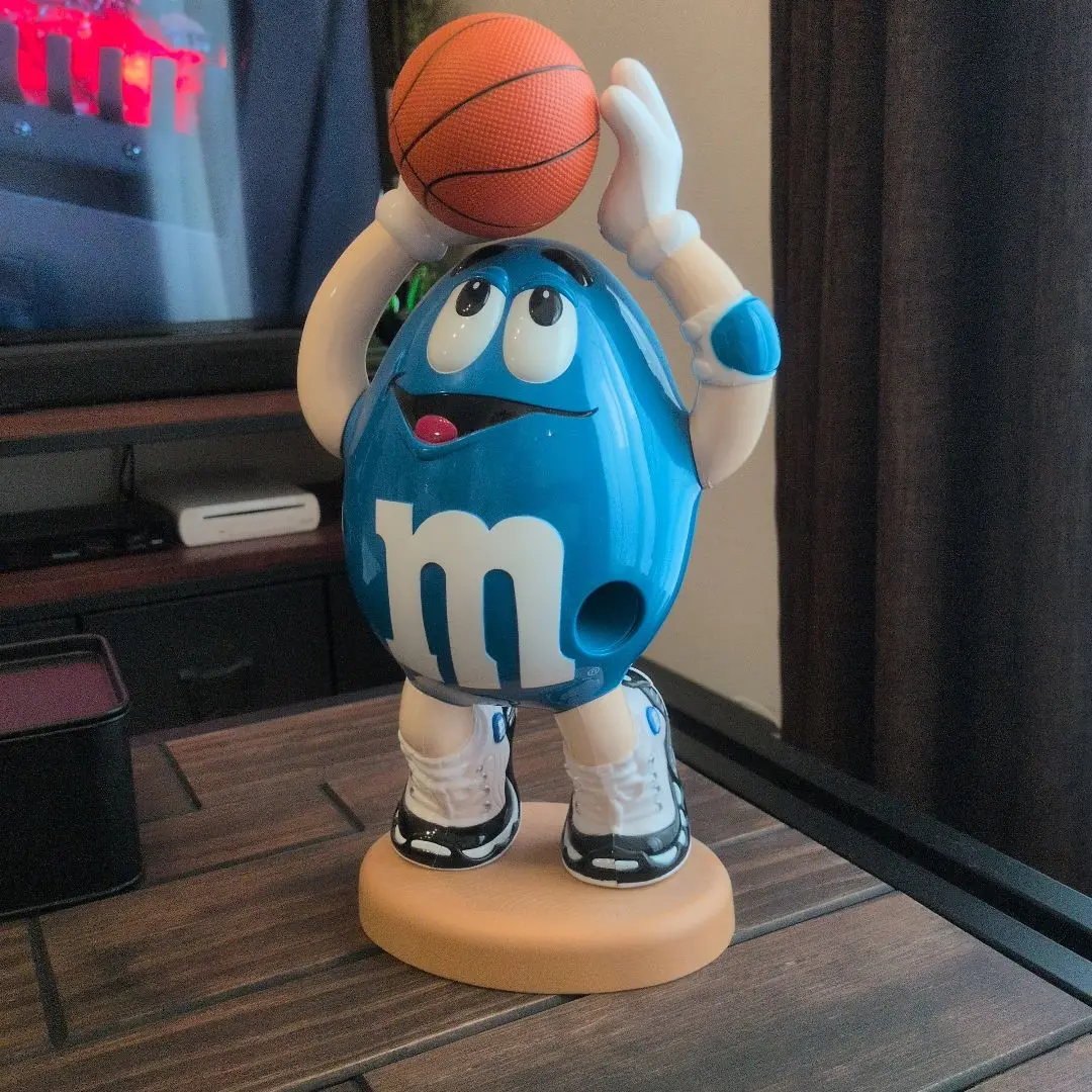 M&M's バスケットボールフィギュア 箱付き ブルー 2025年最新】m&m's ディスペンサー バスケの人気アイテム - メルカリ