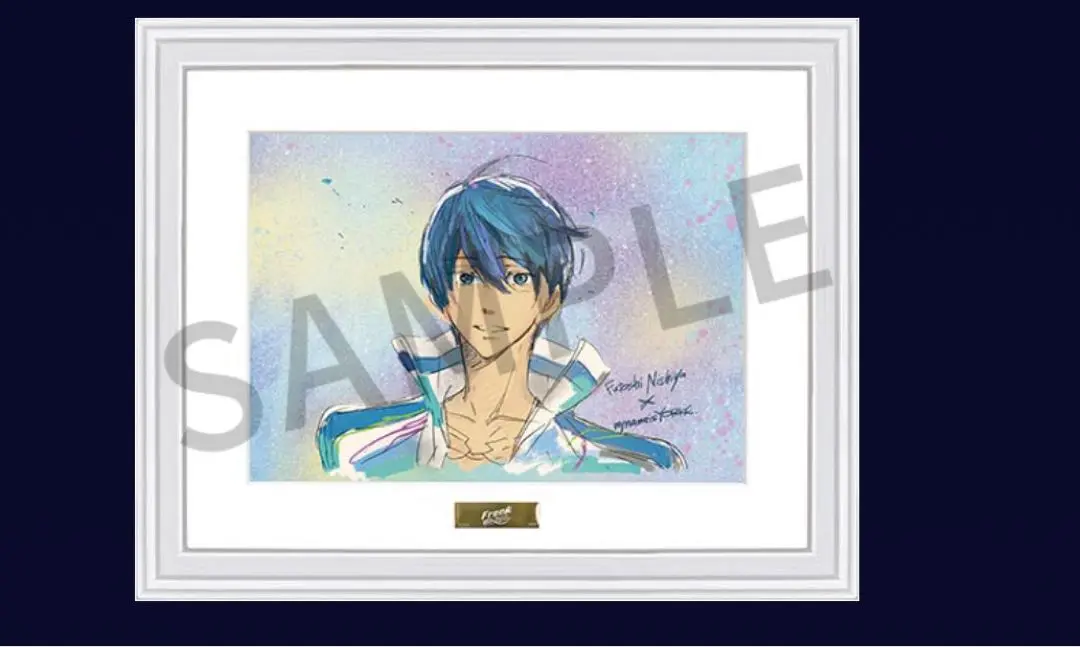 ★フリー 特製キャラファイングラフ 七瀬遙 ☆フリー 特製キャラファイングラフ 七瀬遙