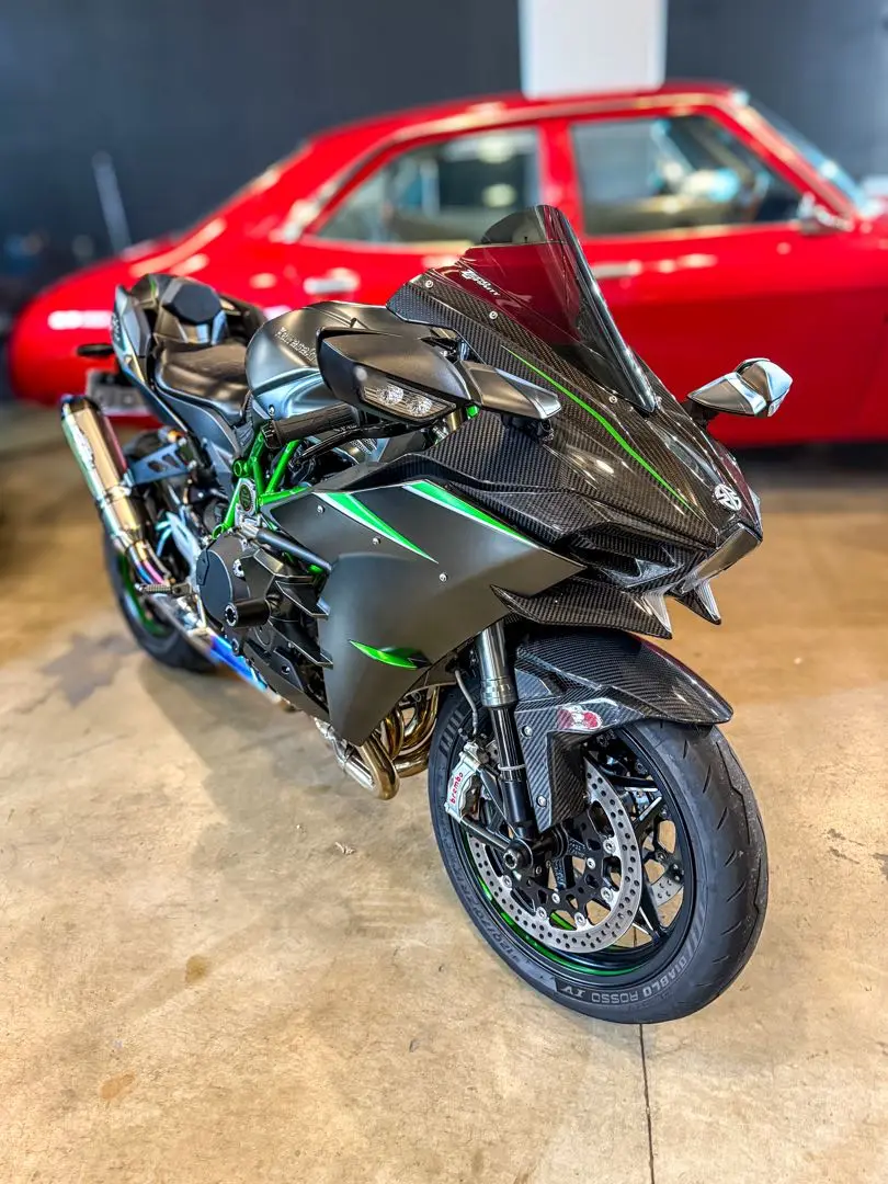 「ジャンク品」Ninja H2触媒カットエキパイ ジャンク品」Ninja H2触媒カットエキパイ
