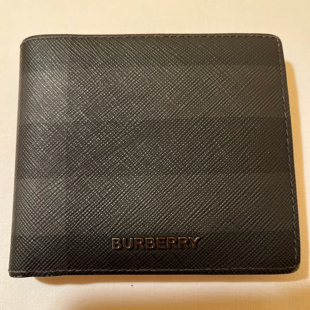 Thumbnail of BURBERRY Burberry Check Bi-fold Two-fold Wallet - Current Model