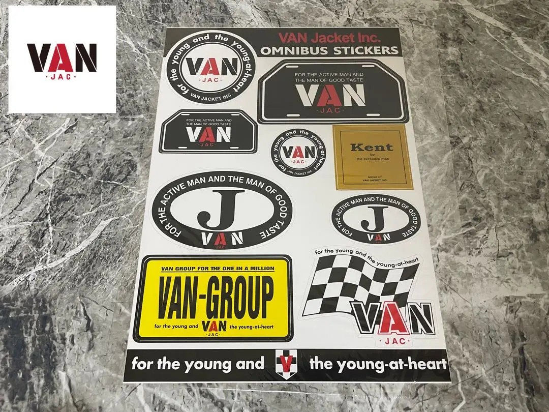 【超レア・新品・未使用】VAN JAC超特大ドライビングステッカー3枚セット販売 Yahoo!オークション -「van jac ステッカー」の落札相場・落札価格