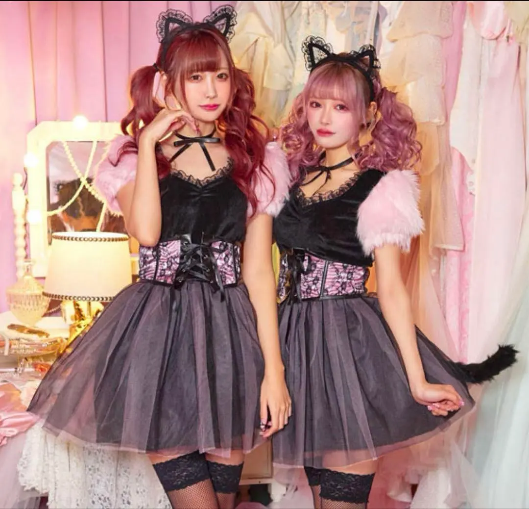 Thumbnail of Clearstone Coquettish Girly Cosplay Halloween Strawberry Cat