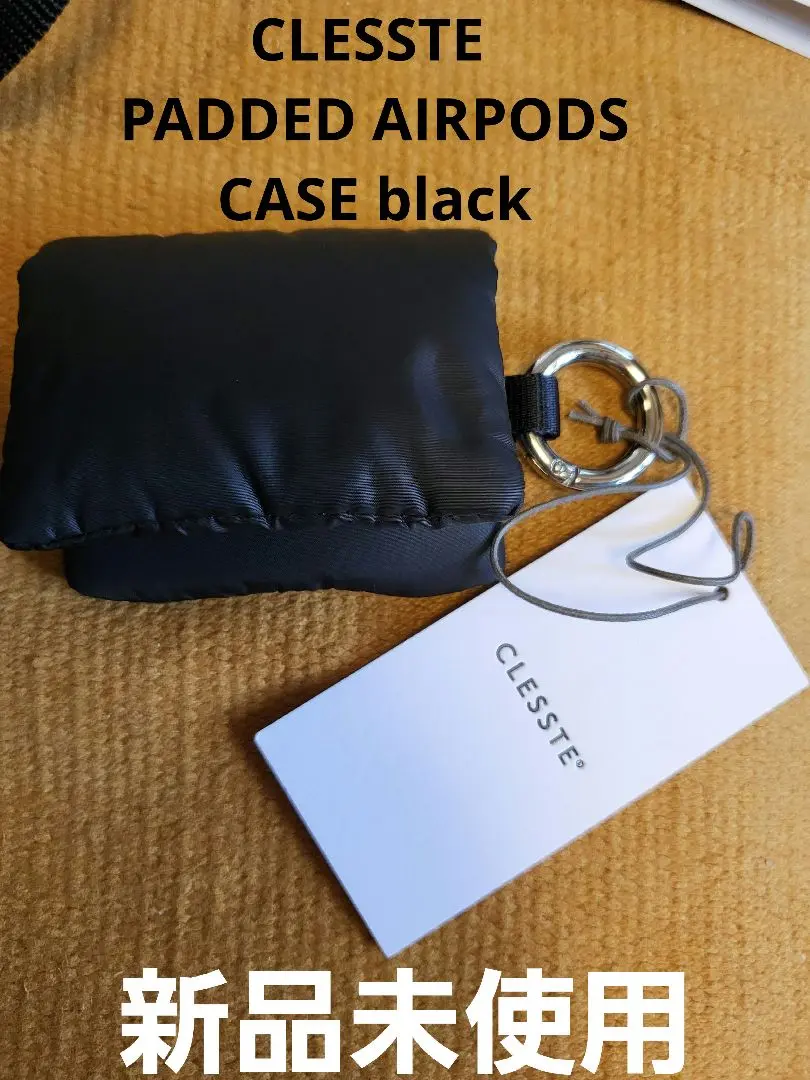 PADDED AIRPODS CASE(CHARCOAL)
