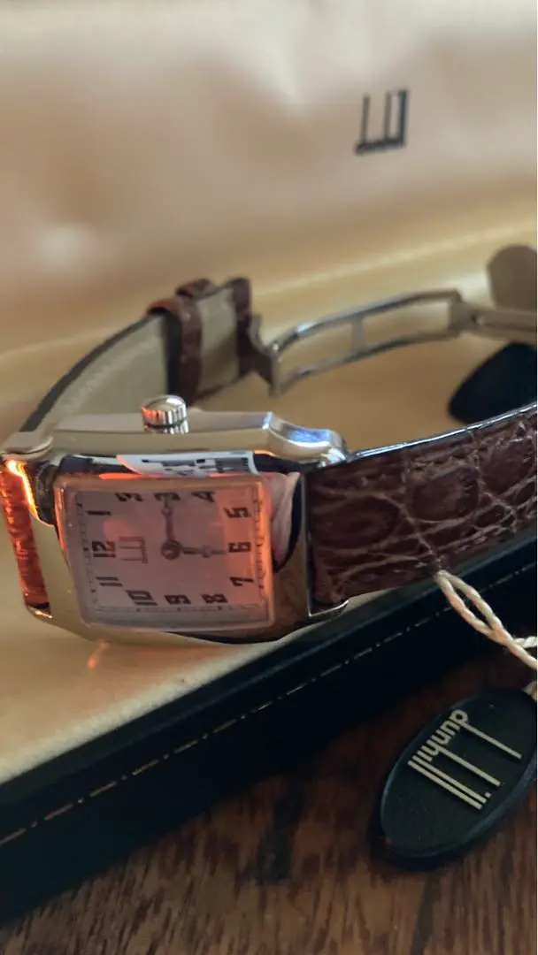 【稼働】dunhill 腕時計 センテナリー スモセコ メンズ オレンジ Yahoo!オークション -「ダンヒル スモセコ」(ブランド腕時計) の