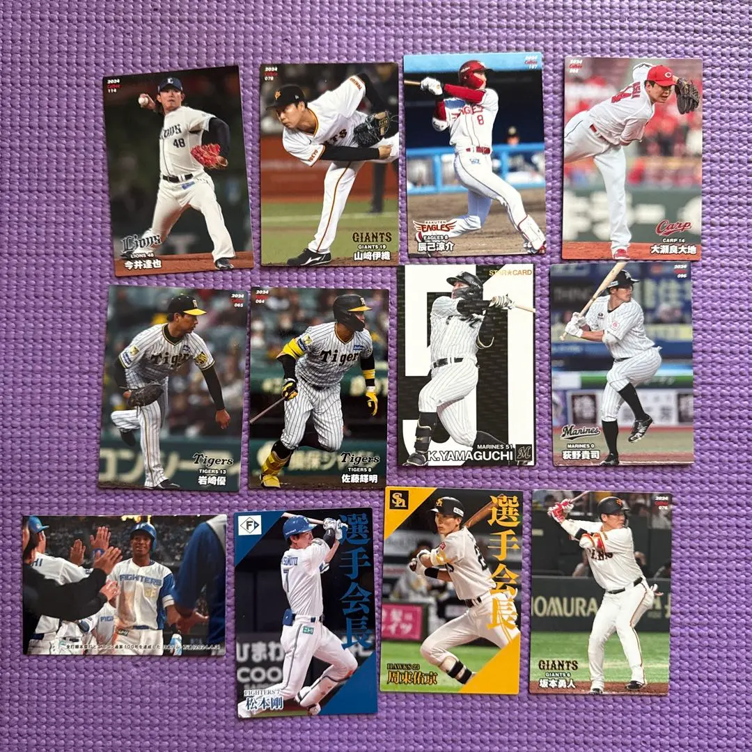 Thumbnail of 2024 Professional Baseball Chips Baseball Cards