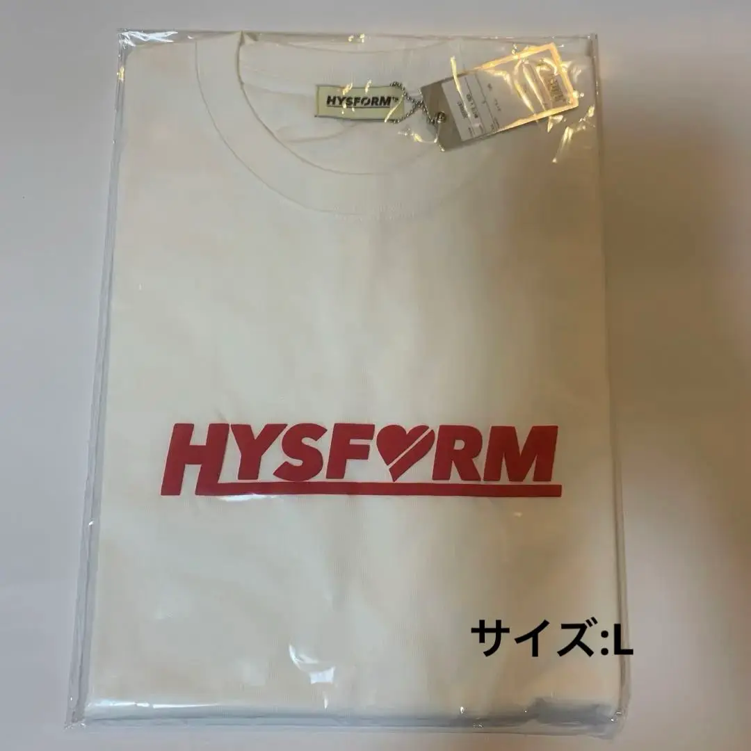 HYSFORM TシャツLサイズ　ステッカー付 HYSFORM TシャツLサイズ ステッカー付 - メルカリ