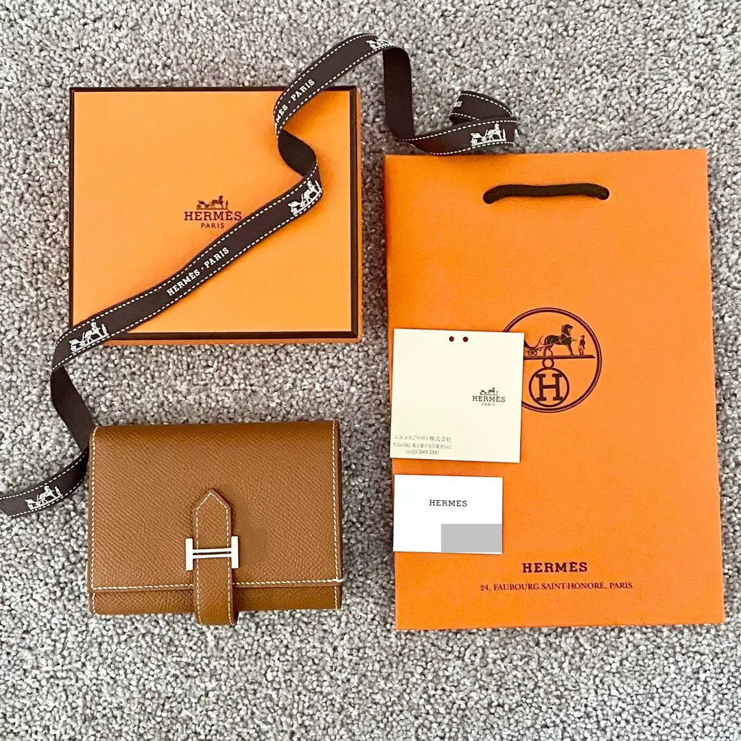 2025年最新】HERMES カラー：ブラウン系 三つ折り財布の人気