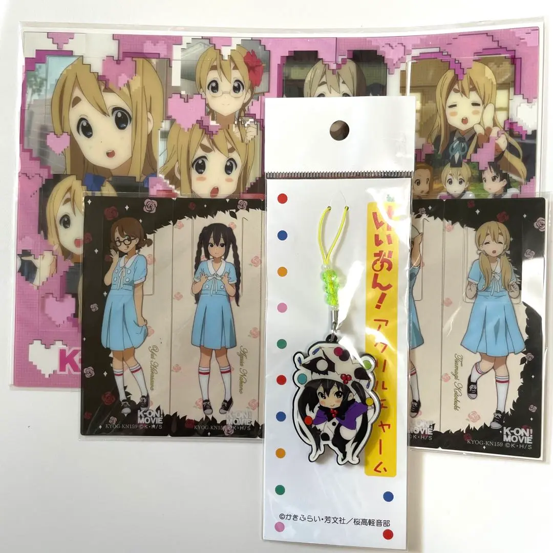 けいおん ステッカー しおり フォトスタンド