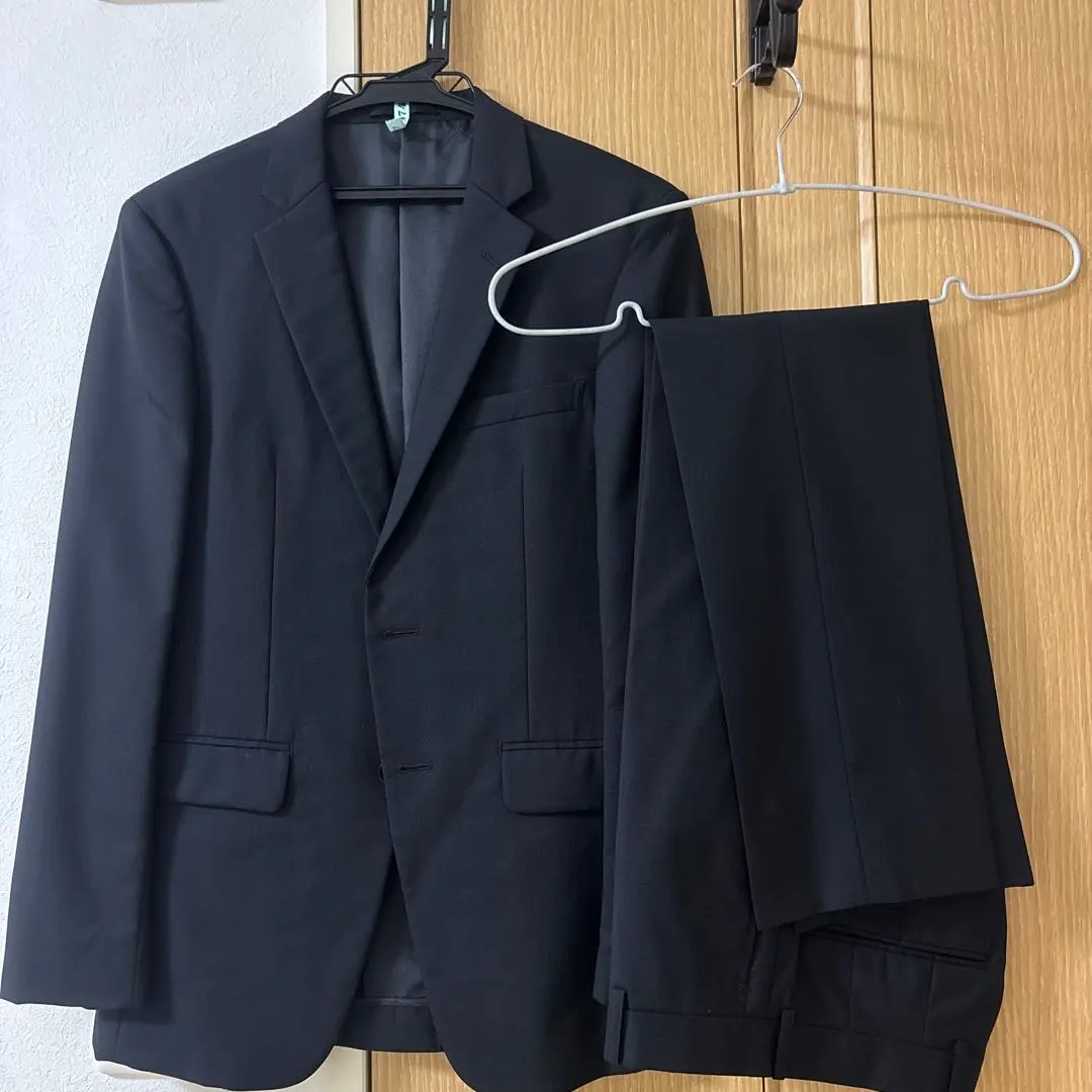 Thumbnail of Delu Hombre Made in Japan Suit Set Up - Job Hunting, Entrance Ceremony - S Size - Black
