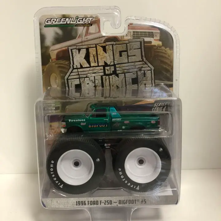 ビッグフット グリーンライト キングオブクランチ 1/18 ミニカー 超ビッグサイズ！1/18グリーンライト ビッグフット FORD F-250