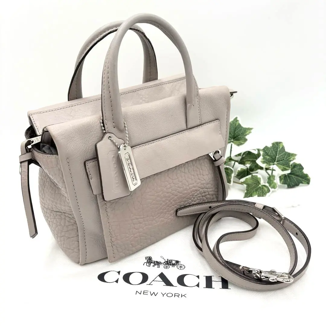 COACH ブリーカー ミニ ライリー ショルダーバッググレー 27923 COACH(コーチ) / ブリーカー ミニ ライリー キャリーオール
