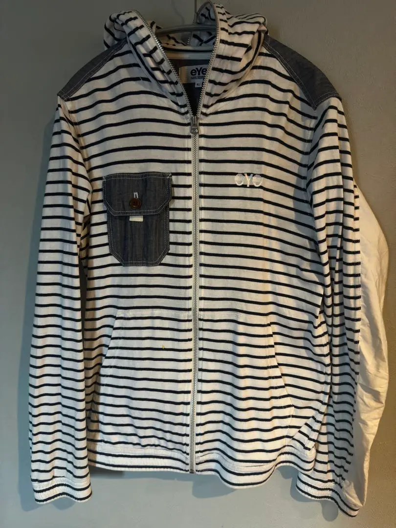 eYe ジュンヤワタナベ　コムデギャルソン　グレーのパーカー 2025年最新】eYe COMME des GARCONS JUNYA WATANABE MAN